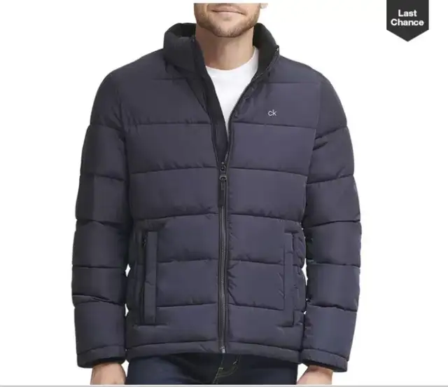 Veste Hiver Calvin Klein Men's Puffer Jacket size XXL GREY in Men's in City of Montréal - Image 3