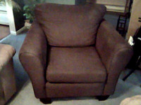 Dark Brown Comfortable Arm Chair