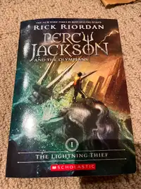 Rick Riordan Percy Jackson Lightning Thief Novel