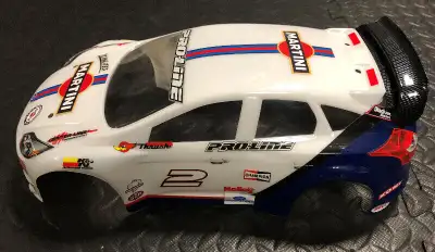 Traxxas 1/16 body in mint condition. Painted with decals applied. Only used for display. No trades a...