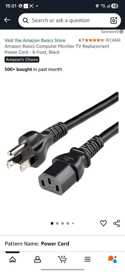 Power Cord, View more