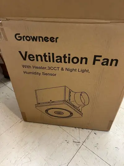 ventilation fan and heater , View more