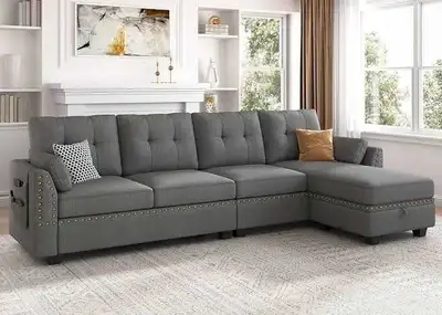 Four seater sectional sofa in good condition cash on delivery , View more