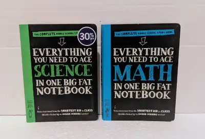 Ace Science in One Big Fat Notebook (2016). Ace Math in One Big Fat Notebook (2016). Asking $10 for...