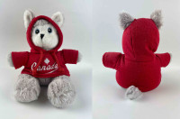 Stuffed 8" Canadian Husky Plush