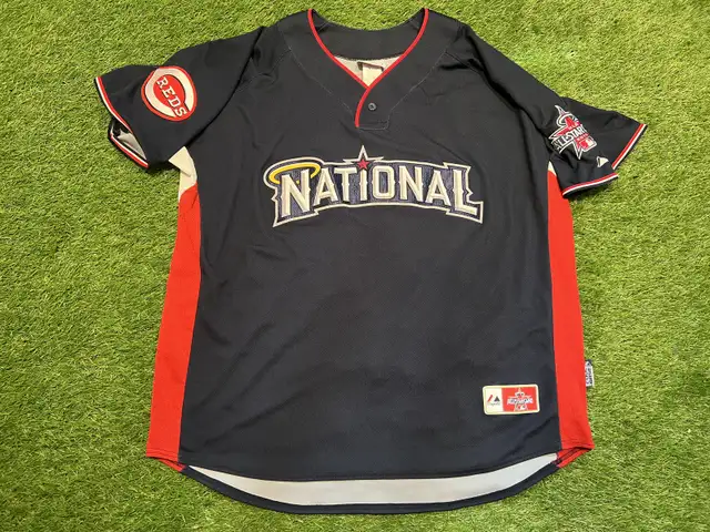 All Star Game Joey Votto Cincinnati Red Majestic Baseball Je in Baseball & Softball in City of Toronto - Image 3