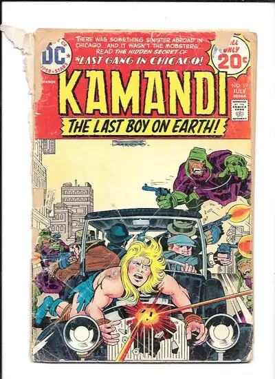 KAMANDI THE LAST BOY ON EARTH #19 GOOD- 1.8 DC 1974. $2, View more