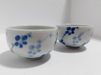 Japanese ceramic tea cups (a pair)