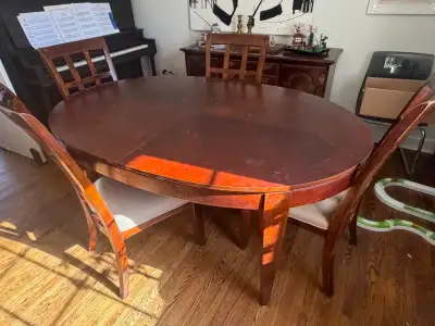Dinning Room Table and Chairs, View more