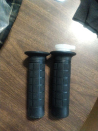 Brand new dirt bike grips with cable lock