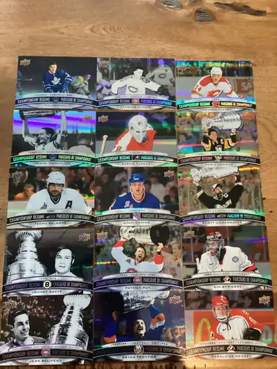 15 cards CHAMPIONSHIP RESUME, Tim 2022-23, View more