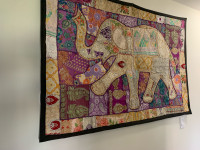 Elephant tapestry 