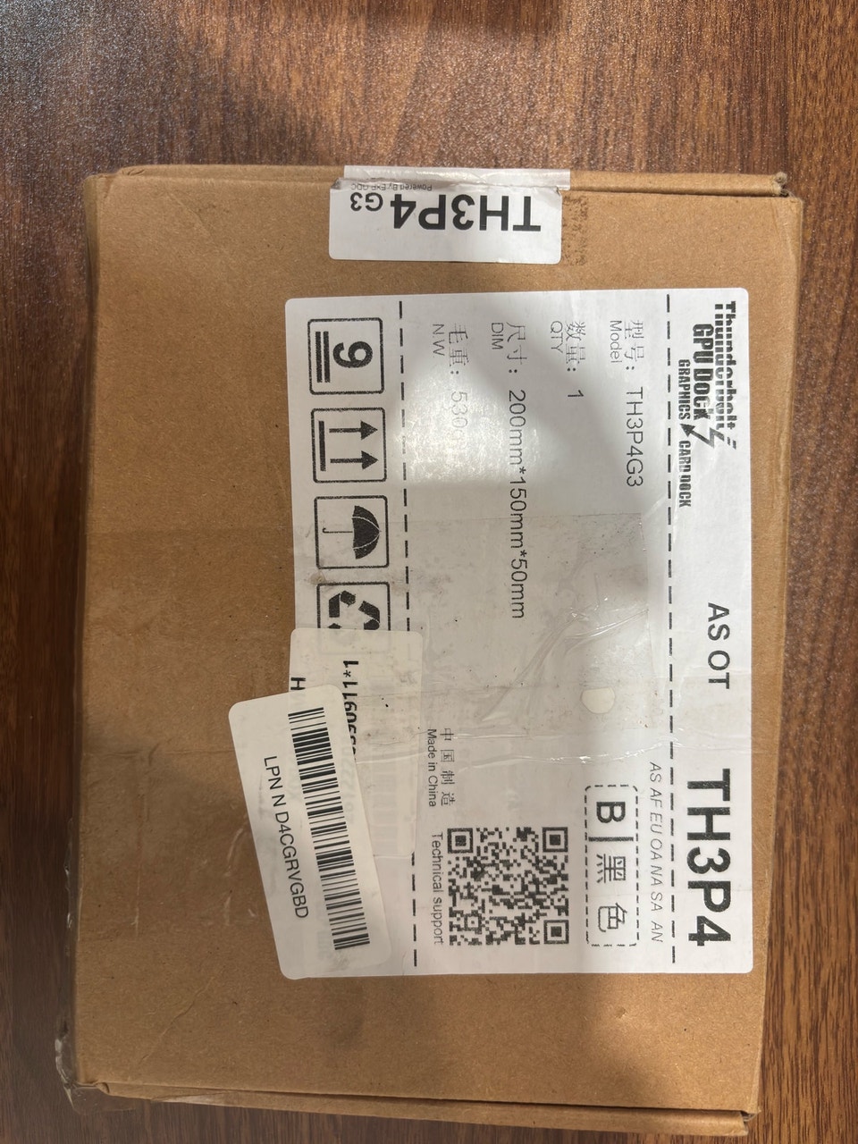 EXP GDC TH3P4G3 Thunderbolt GPU Dock | System Components | Hamilton ...