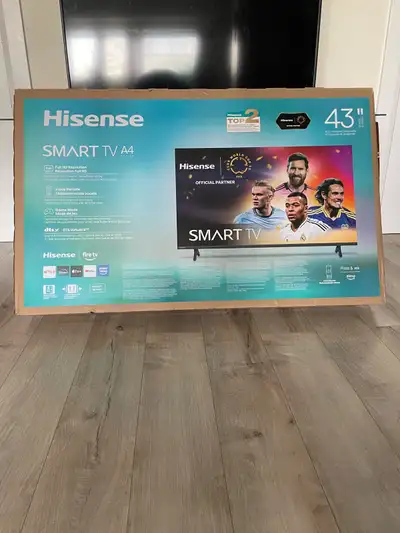 Télé 4K Hisense 43’’ NEUVE ! Smart TV avec Fire TV intégré, View more