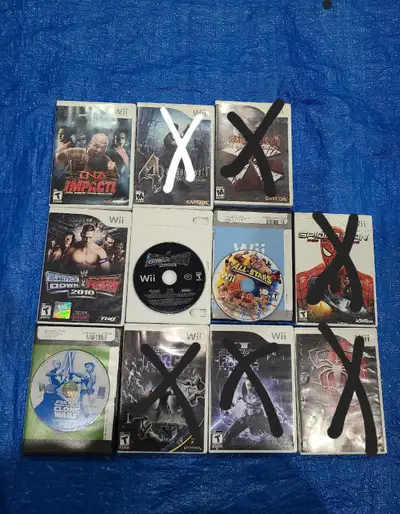 196. TNA IMPACT! ($20) (2) 200. WWE All stars (no cover) ($25) 201. WWE 12 ($25) 202. WWE Smackdown...