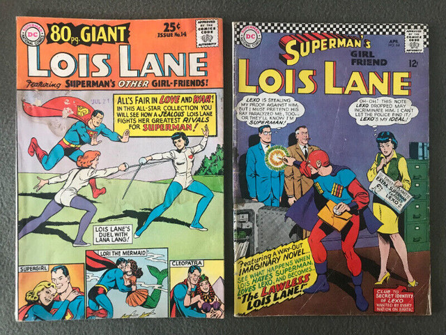 Superman's Girlfriend Lois Lane comics Silver Age dans Bandes dessinées  à Bedford - Image 3