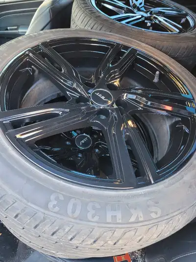 I have 18 inch rims. The tires on them are not good. I'm moving and need to have theses gone. I'm as...