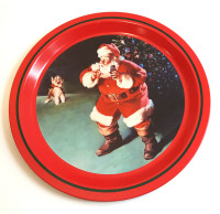 1988 Coca-Cola "Santa Claus" Tin Tray