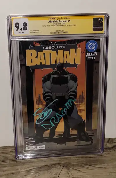 Absolute Batman CGC lot, View more