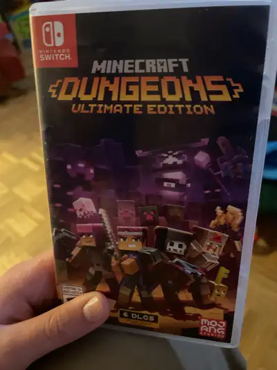 Asking 40$ for Minecraft dungeons ultimate edition for Nintendo switch.