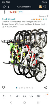 Bicycle storage rack