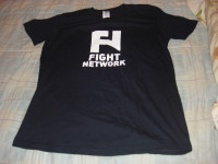 size mens med,UFC/MMA FIGHT NETWORK T SHIRT!..