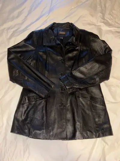 Danier Leather Jacket (Size Large), View more