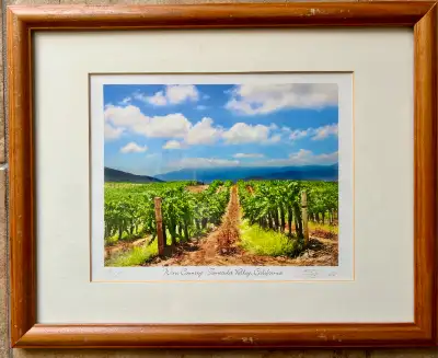 Prints of California Wine Valleys, View more