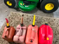 Gas cans for sale good condition .