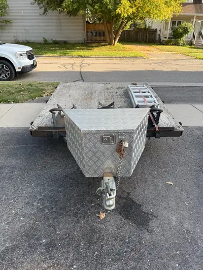 Built this trailer in 2019 and had treated me great since. 5’7” wide by 6’6” long. 2” receiver. Come...