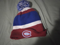 Hat beanie tuque des Canadiens de Montréal Tricolore Habs NHL