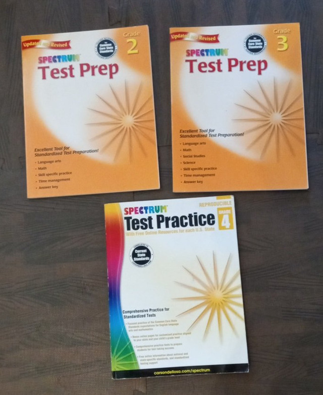 Reading  Practice  Test book - grade 4 , 3 , 2 in Textbooks in Mississauga / Peel Region - Image 2