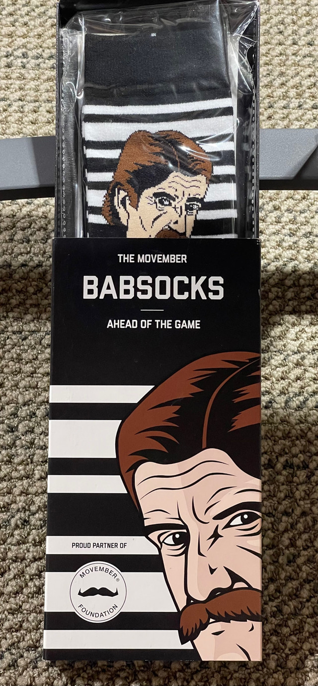 Mike Babcock Toronto Maple Leafs "BABSOCKS" Original Socks One S dans Hommes  à Région de Markham/York