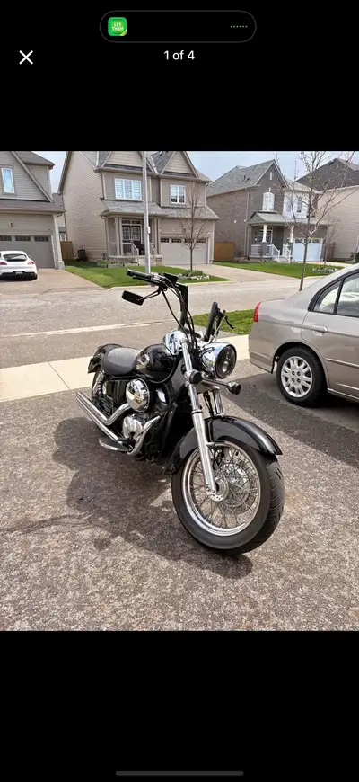 2001 Honda Shadow 750 – $3,800 OBO Clean 2001 Honda Shadow 750 with 55,000 km. Runs and rides great...