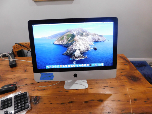 Apple slim iMac 21.5" i5 1TB 8GB Catalina & Office in Desktop Computers in Peterborough