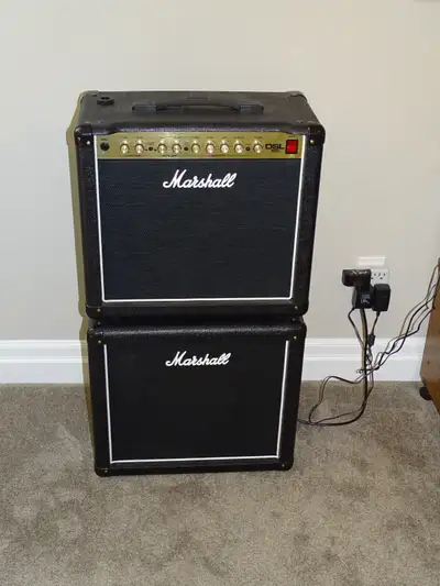 Marshall DSL 15C amp & MX112 cabinet, View more