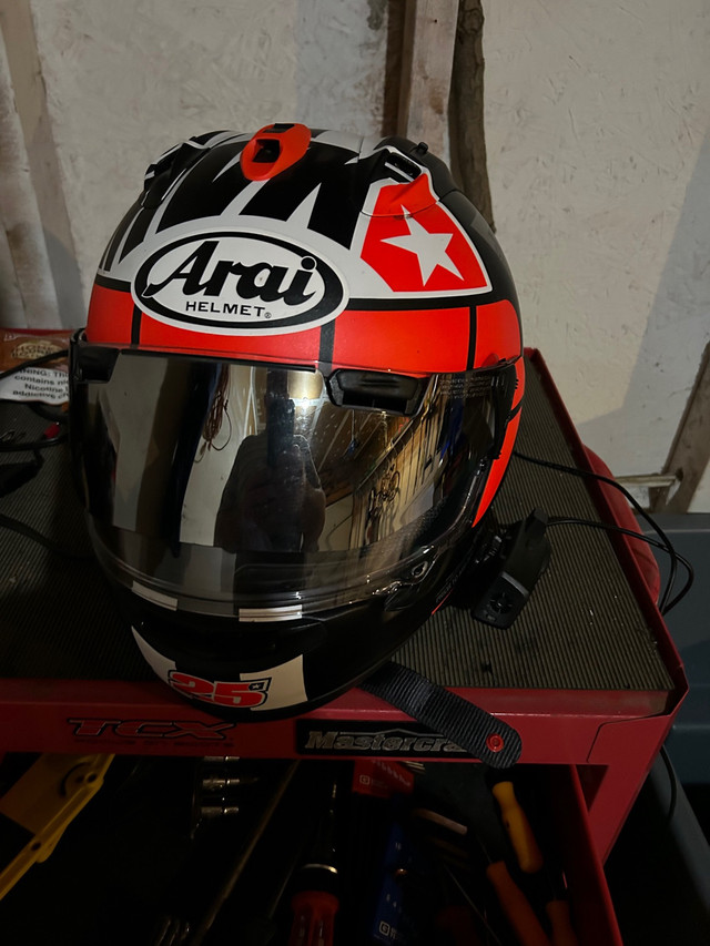 XL Arai Corsair-X Helmet Vinales-3 in Sport Bikes in Windsor Region
