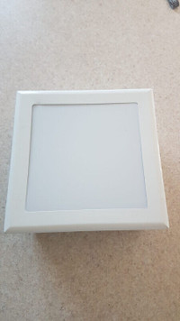 Square Recessed Ceiling Light, 10 3/4 x 10 3/4 inch or 27x27 cm
