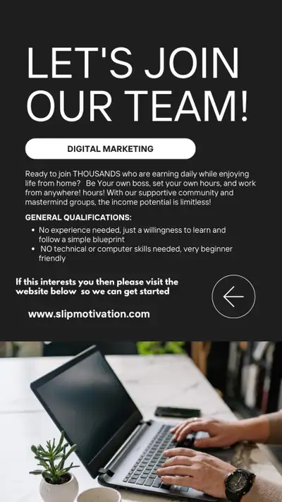 Digital Marketing Side Hustle Opportunity, View more