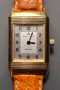 Women's 18k Gold 'Reverso' wrist watch, Jaeger-LeCoultre
