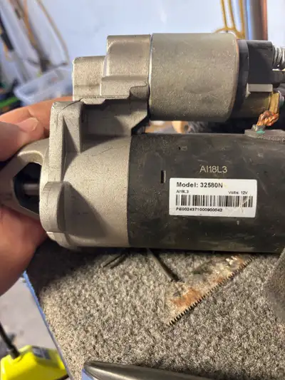 Smart car starter motor from a diesel 2005-2006 smart for too, in new construction