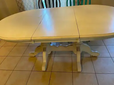 Kitchen Dining Table and 5 chairs (solid wood), View more