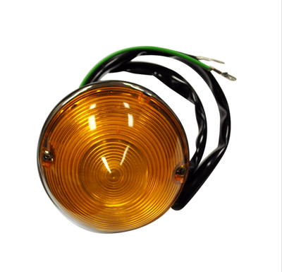 This Chevy park light assembly with amber lens fits: 1955-1957 Chevrolet Pickup Truck 1955-1957 GMC...