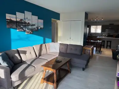 Très Grand - complètement rénové - 4 1/2:  • Balcon pour BBQ  • Espace pour laveuse et sècheuse  • P...
