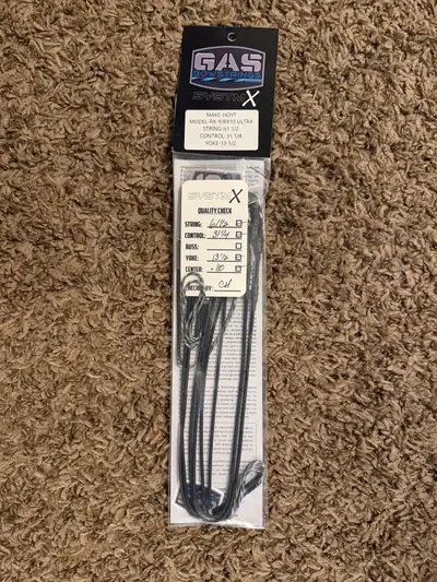 NEW Gas Bowstrings SystemX for Hoyt RX9 Ultra or RX10 Ultra, View more