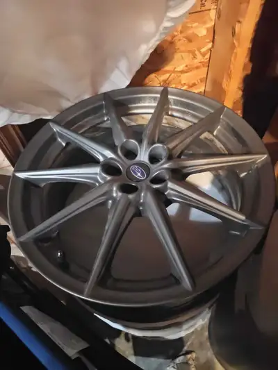 Used like new OEM wheels off a 2024 Subaru BRZ Sport-Tech. Used for less then 10000km. No curb rash,...