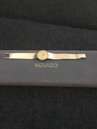 Solid 14kt Gold Movado Womens Watch 