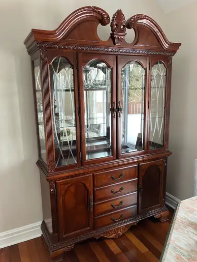 Dining room hutch cabinet...negotiable, View more