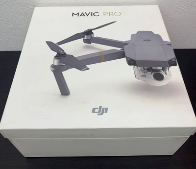 DJI Mavic Pro drone bundle with original box, controller, charger/power adapter, spare propellers, a...