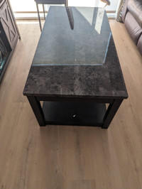 Selling granite foldable table and side table